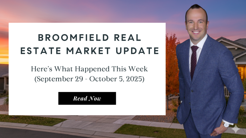 Broomfield Real Estate Market Update- October 2025 | Best Real Estate Agent in Broomfield