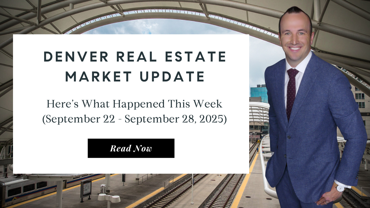 Denver Real Estate Market Update 9/28/25 | Top Denver Realtor