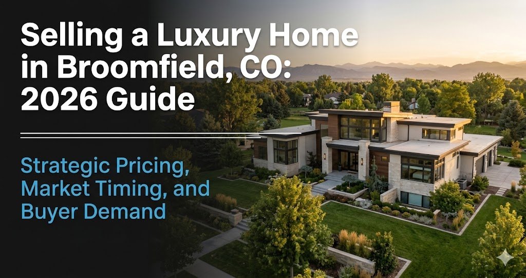 Selling a luxury home in Broomfield, CO